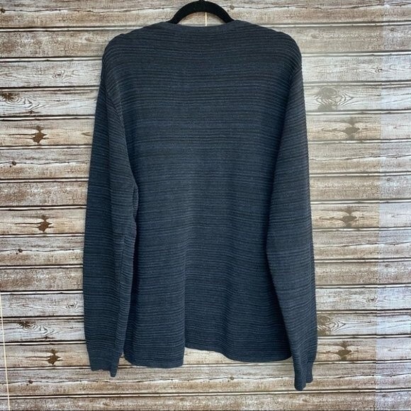 Calibrate- Men’s Navy Blue/Black Textured Pullover Sweater - Picture 7 of 7